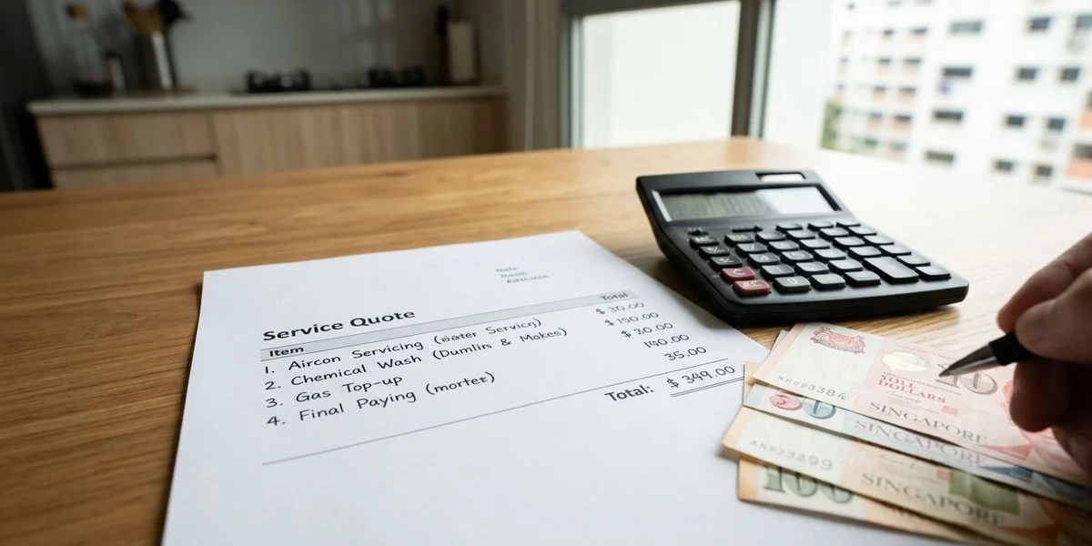 Aircon Chemical Wash Cost Guide (Singapore 2026)